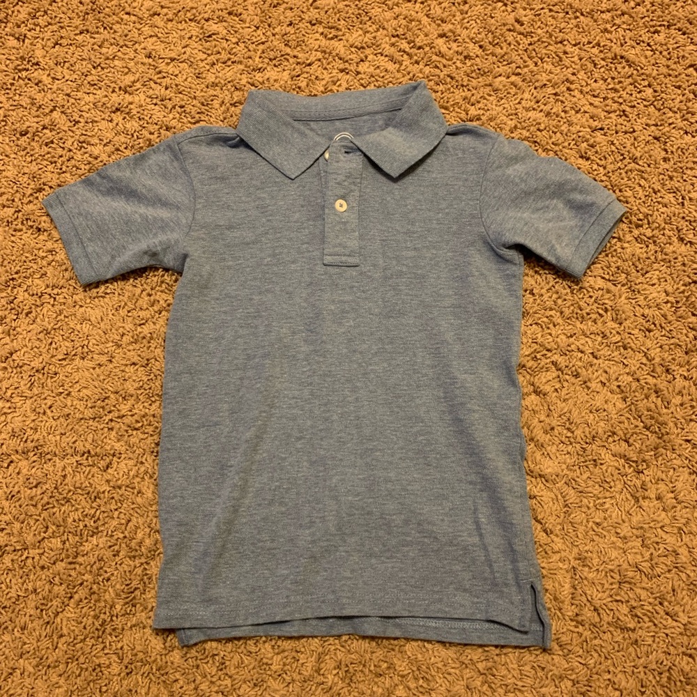 Wonder Nation Youth Boys Light Blue Polo Size XS(4-5)